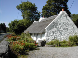 extended view of the end of the cottage